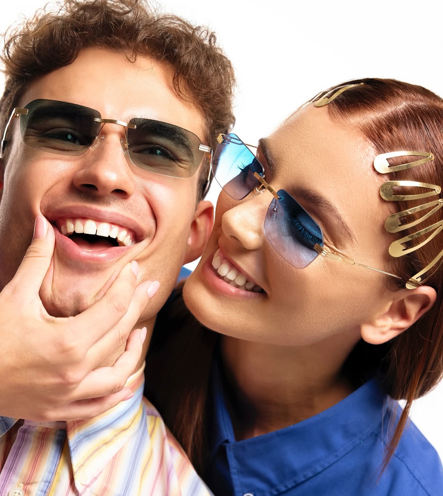 ULTIME TENDENZE GLASANT UOMO DONNA CON LENTI COLORATE